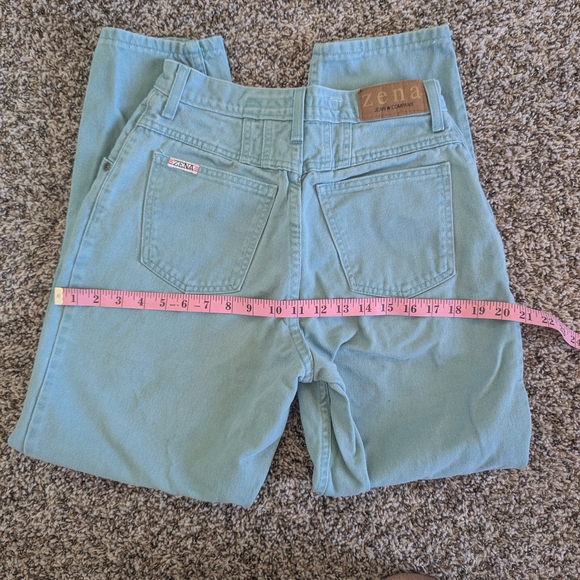 Zena light Blue 1990s Vintage Jeans|Size 8A - Picture 10 of 11